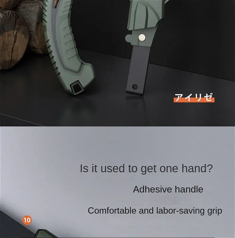 AIRAJ Hand Saw , Japanese Style Saw, Tree Sawing Tool , Garden Logging Tool , Woodworking Saw , Household Small Handheld Sharp