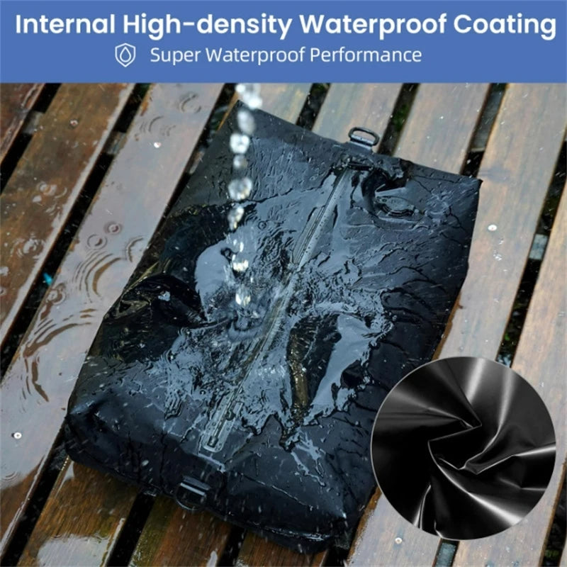17L-34L travel Vacuum Bag Reusable Storage Bag Folding Outdoor Compression Bag with Air Pump for Suitcases Backpack Luggage