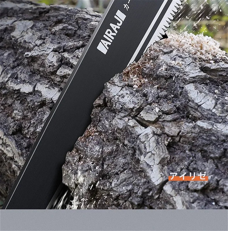 AIRAJ Hand Saw , Japanese Style Saw, Tree Sawing Tool , Garden Logging Tool , Woodworking Saw , Household Small Handheld Sharp