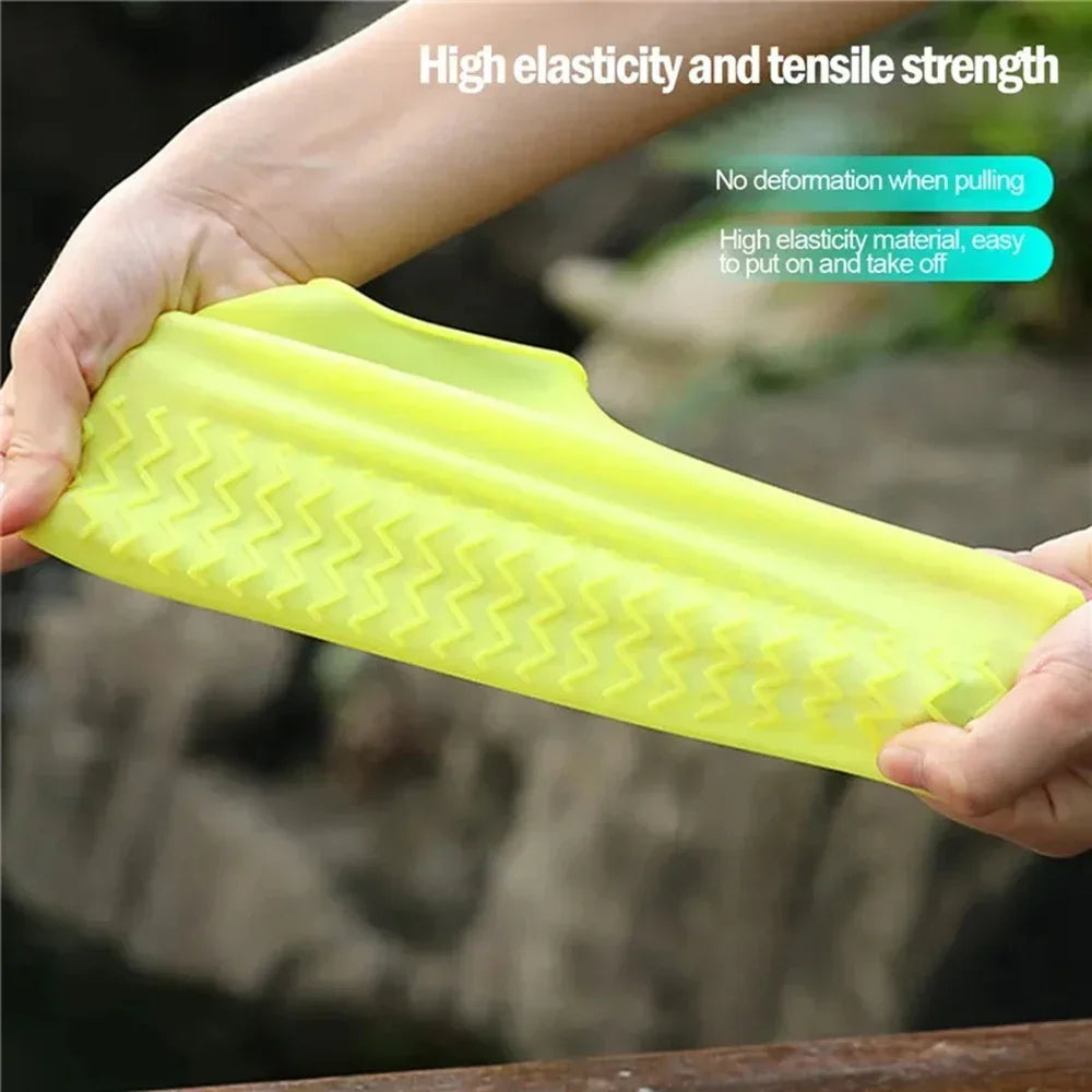 Rain Shoe Covers Waterproof Covers for Shoes Protector Cover Boots Gear Household Merchandises Home Garden